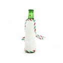 Mini Grembiule Bianco per Bottiglie 16x13 cm