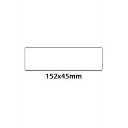 Etichette in PVC Trasparenti 152X45