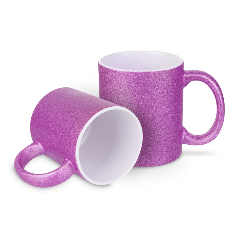 Tazza Glitterata in Ceramica Per Sublimazione