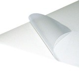 Poliestere adesivo trasparente opaco per stampanti laser confezione da 10fg f.to A3