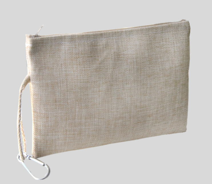 POCHETTE IN JUTA 23x15 cm