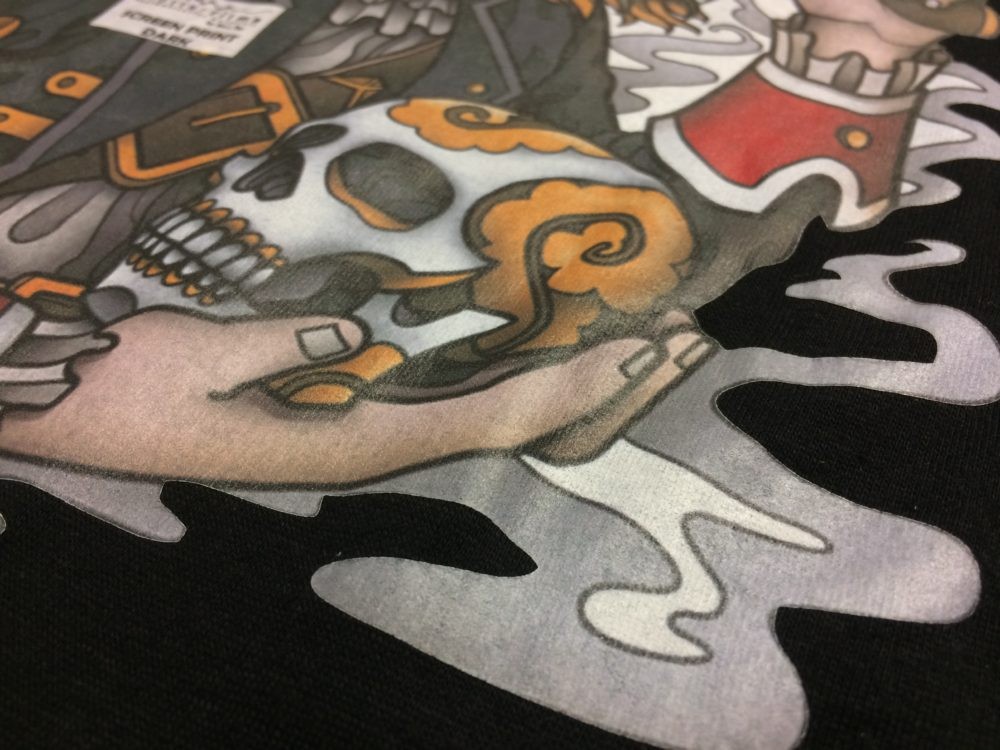 Screen Print Extra On Paper New